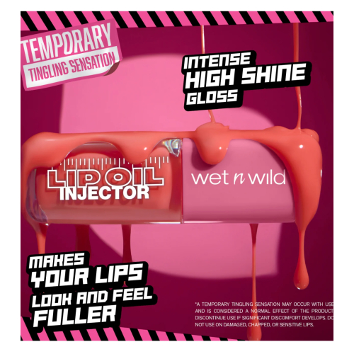 Wet n Wild - Aceite labial Lip oil Injector - Just a Hint