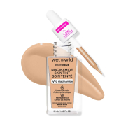 Wet N Wild - Base de maquillaje Bare Focus Niacinamide Skin Tint - Cream Beige