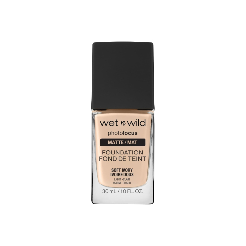 Wet n Wild - Base de maquillaje Photo Focus Matte - E362C: Soft Ivory
