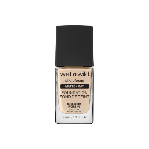 Wet N Wild - Base de maquillaje Photo Focus Matte - E363C: Nude Ivory