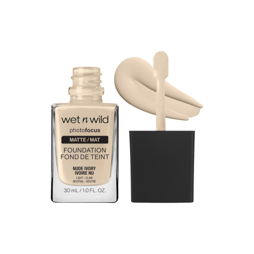 Wet N Wild - Base de maquillaje Photo Focus Matte - E363C: Nude Ivory