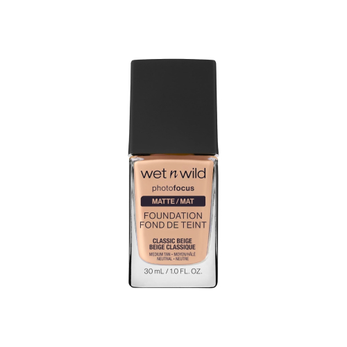 Wet n Wild - Base de maquillaje Photo Focus Matte - E371C: Classic Beige
