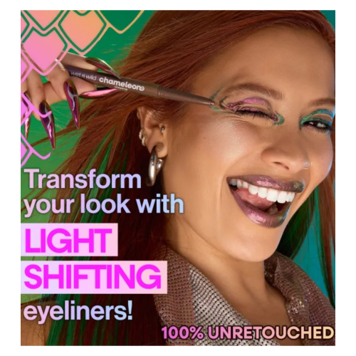 Wet n Wild - Delineador de ojos Chameleon Chrome - Electric Prism