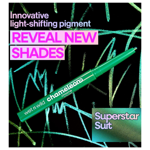 Wet n Wild - Delineador de ojos Chameleon Chrome - Superstar Suit