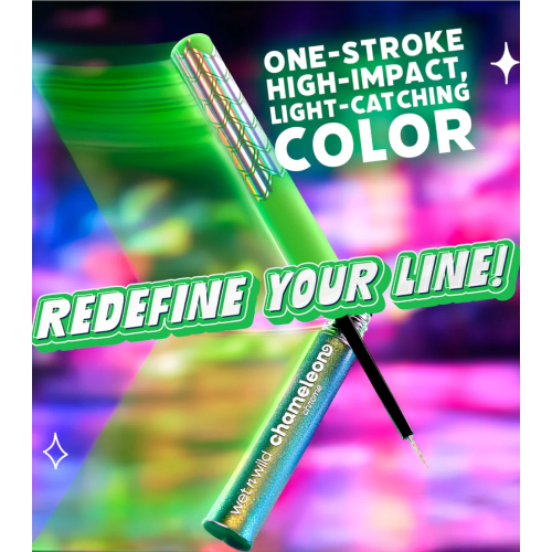 Wet n Wild - Delineador de ojos líquido Chameleon Chrome - Astro Pulse