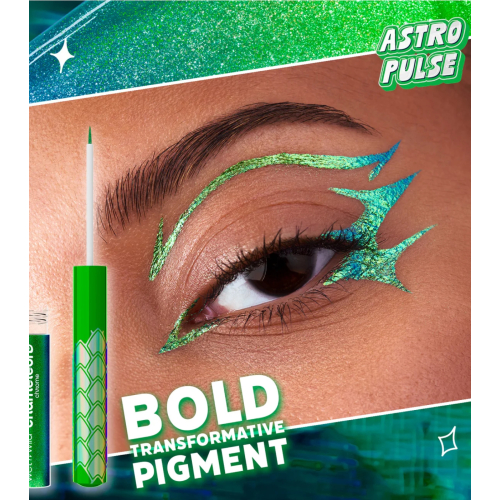 Wet n Wild - Delineador de ojos líquido Chameleon Chrome - Astro Pulse