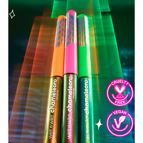 Wet n Wild - Delineador de ojos líquido Chameleon Chrome - Galaxy Dancer