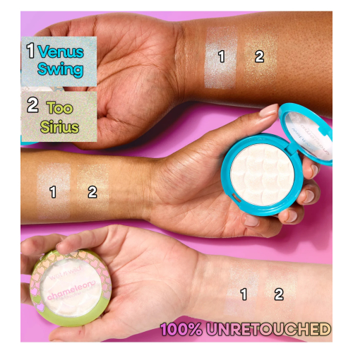 Wet n Wild - Iluminador en polvo Chameleon Chrome - Too Sirius