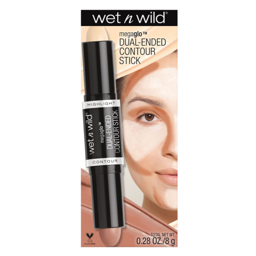 Wet N Wild - Stick Iluminador y contorno en crema MegaGlo - E7511: Light/Medium
