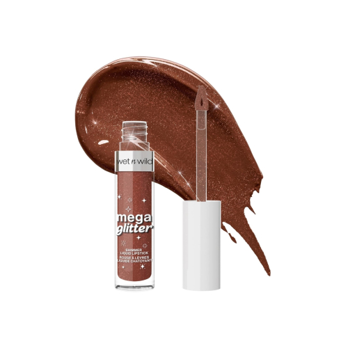 Wet n Wild - Labial líquido con shimmer Mega Glitter - Hear Me Out
