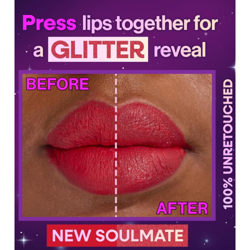 Wet n Wild - Labial líquido con shimmer Mega Glitter - New Soulmate