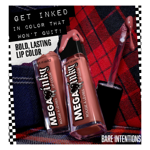 Wet n Wild - Labial líquido Mega Inky - Bare Intentions