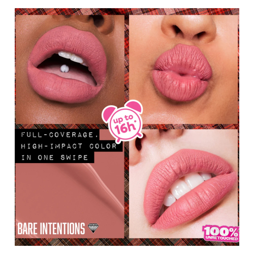 Wet n Wild - Labial líquido Mega Inky - Bare Intentions
