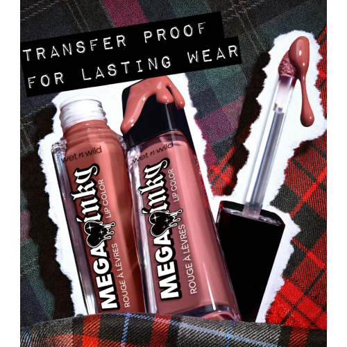 Wet n Wild - Labial líquido Mega Inky - Bare Intentions