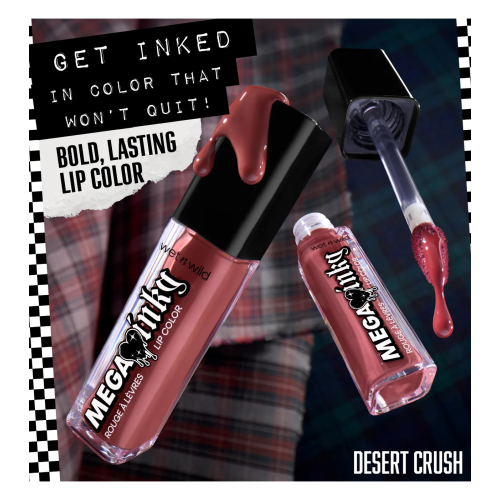 Wet n Wild - Labial líquido Mega Inky - Desert Crush