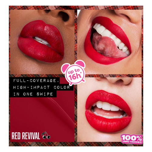 Wet n Wild - Labial líquido Mega Inky - Red Revival