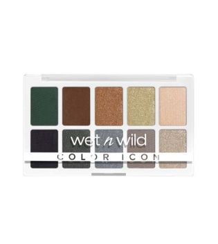 Wet N Wild - Paleta de sombras Color Icon 10-Pan - Lights Off