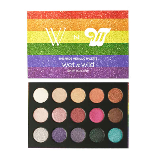 Wet N Wild - Paleta de sombras de ojos The Pride Metallic Palette
