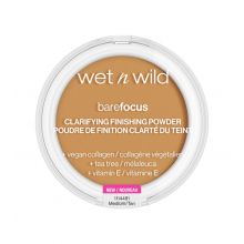 Wet N Wild - Polvos de acabado matificante Bare Focus - Medium/Tan