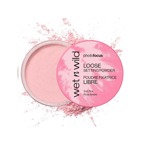Wet n Wild - Polvos sueltos fijadores Photofocus - Soft Pink