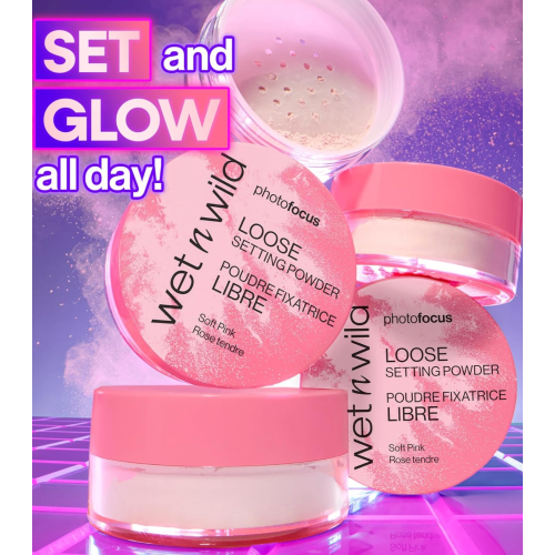 Wet n Wild - Polvos sueltos fijadores Photofocus - Soft Pink