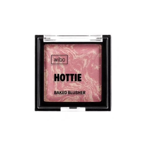 Wibo - Colorete en polvo marmolado Hottie - 03: Fuego Blush