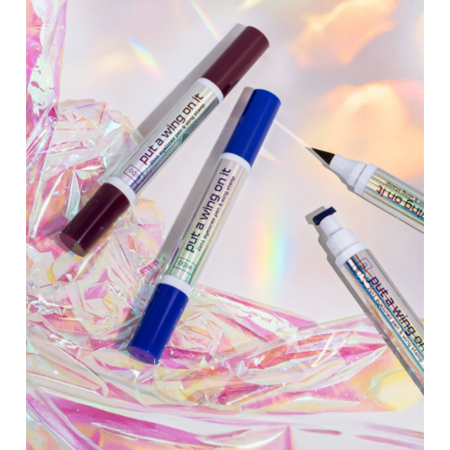 Wibo - Delineador de ojos 2 en 1 Put a Wing on it - 01