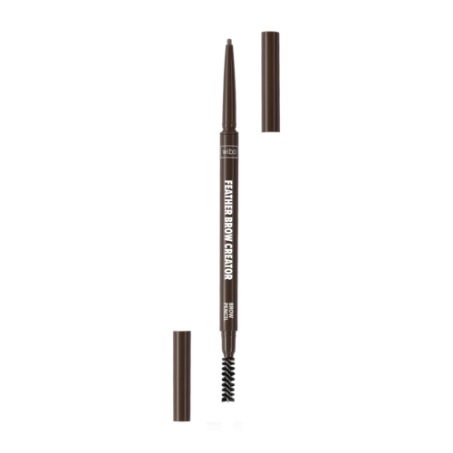 Wibo - Lápiz de cejas automático Feather Brow - Dark Brown