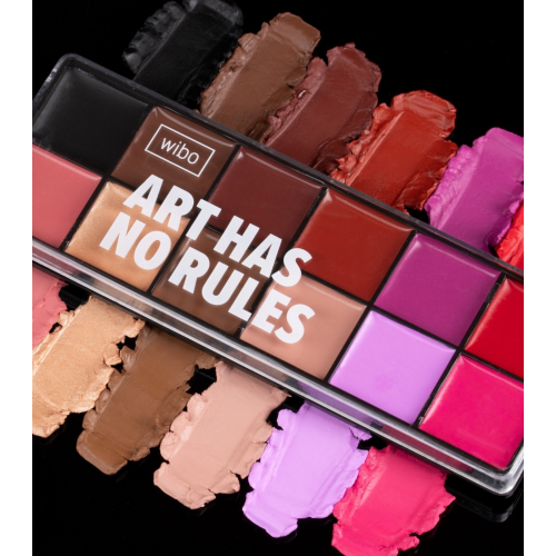 Wibo - Paleta de rostro en crema Art Has No Rules