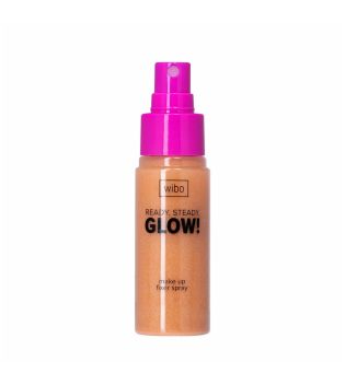 Wibo - Spray fijador de maquillaje Ready, Steady, Glow!
