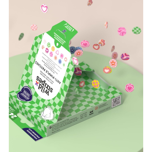 Wild Stripes - Parches para granos - Ácido hialurónico