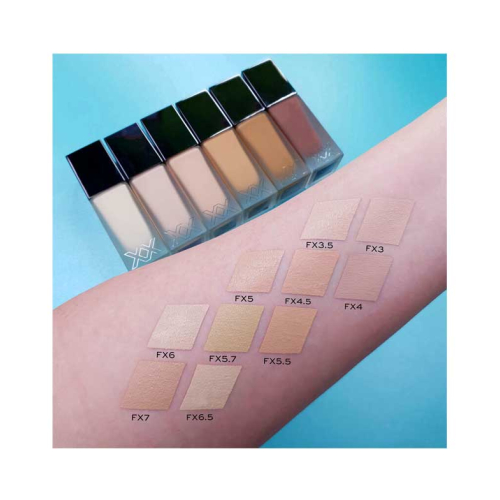 XX Revolution - Base de maquillaje Liquid Skin Fauxxdation - FX0.1