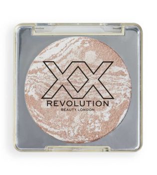 XX Revolution - Bronceador en polvo Bronze Light Marbled Bronzer - Lovelorn Deep