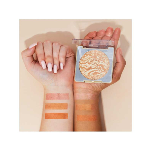 XX Revolution - Bronceador en polvo Bronze Light Marbled Bronzer - Lovelorn Deep