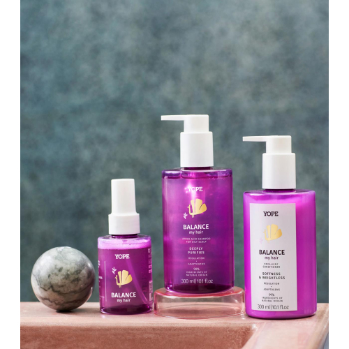 Yope - *Balance My Hair* -  Champú natural con aminoácidos - Cuero cabelludo graso