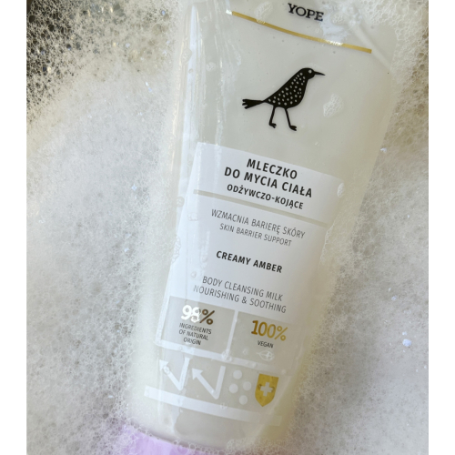 Yope - *Creamy Amber* - Leche limpiadora corporal nutritiva