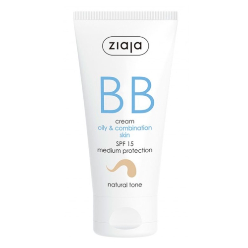 Ziaja - BB Cream SPF 15 - Pieles Grasas y Mixtas - Natural