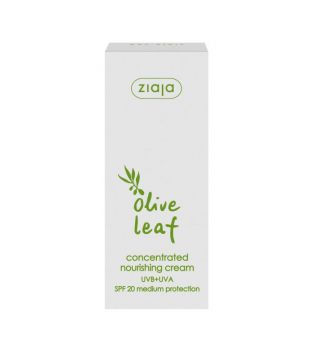Ziaja -  Crema facial concentrada de Hoja con Olivo SPF20