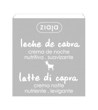 Ziaja - Crema facial de noche con leche de cabra 50ml