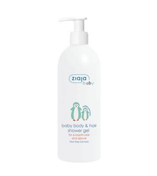 Ziaja - Gel de ducha para cuerpo y cabello para bebé +6 meses
