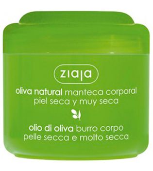 Ziaja - Manteca corporal de oliva natural 200ml - Piel seca y muy seca