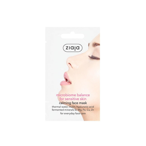 Ziaja -  Mascarilla facial microbioma - Calmante para pieles sensibles