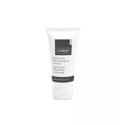 Ziaja Med - *Brightening* - Crema facial de noche blanqueadora y antiarrugas