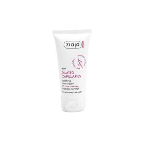Ziaja Med - *Capilares Dilatados* - Crema facial de día calmante SPF10