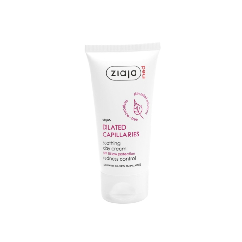 Ziaja Med - *Capilares Dilatados* - Crema facial de día calmante SPF10