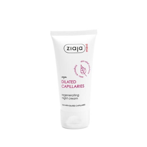 Ziaja Med - *Capilares Dilatados* - Crema facial de noche regeneradora