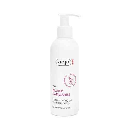 Ziaja Med - *Capilares Dilatados* - Gel limpiador facial para piel sensible