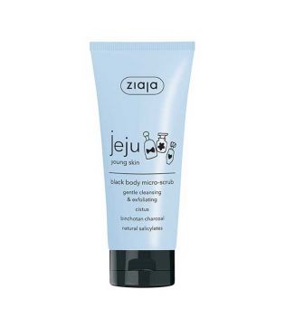 Ziaja - Micro exfoliante corporal negro Jeju Young Skin