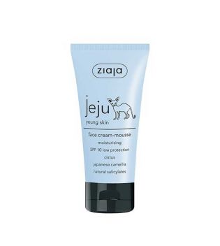 Ziaja - Mousse facial hidratante SPF10 Jeju Young Skin