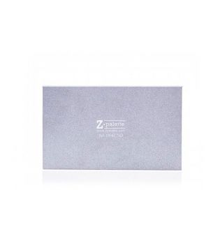 Zpalette - Paleta customizable Vacía Tamaño Grande Edición Limitada - Silver Glitter